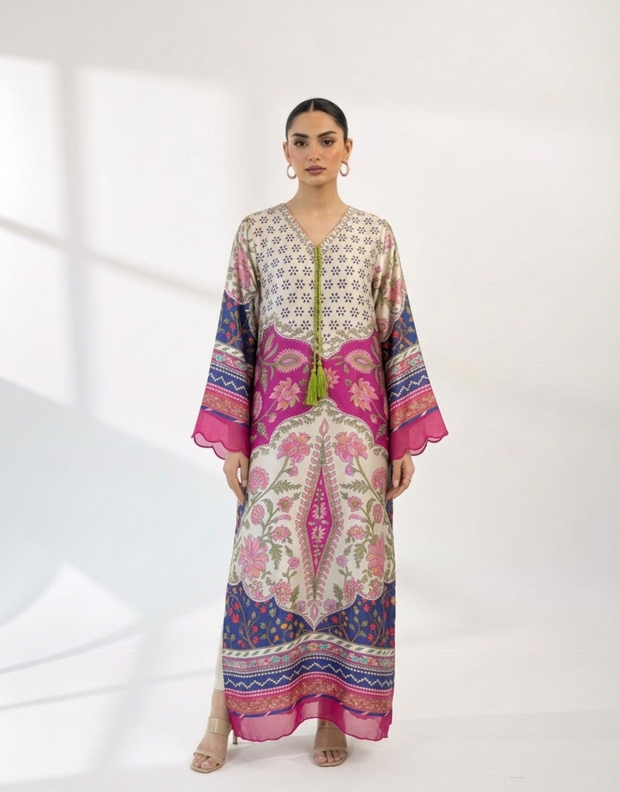 Fuchsia Kaftan