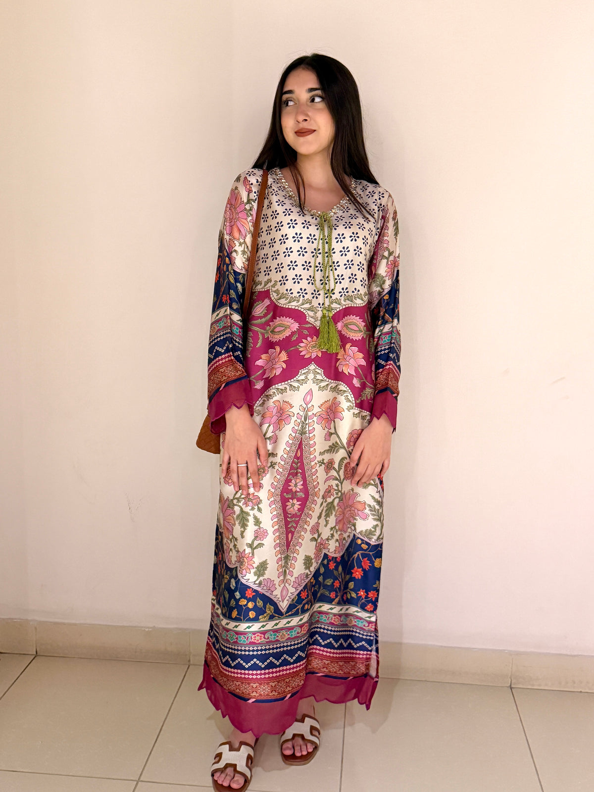 Fuchsia Kaftan